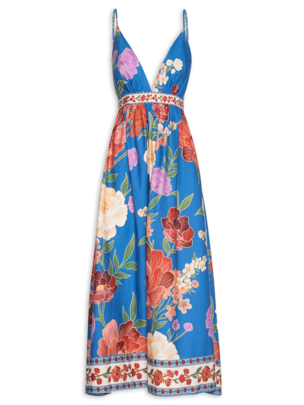 Vestido Midi Duda - Azul