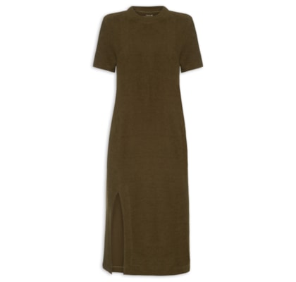 Vestido Midi Eco Comfy - Marrom