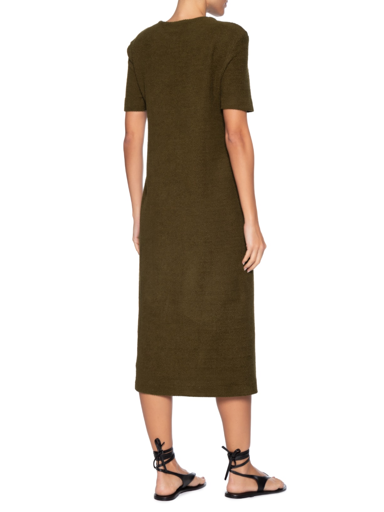 Vestido Midi Eco Comfy Marrom Osklen