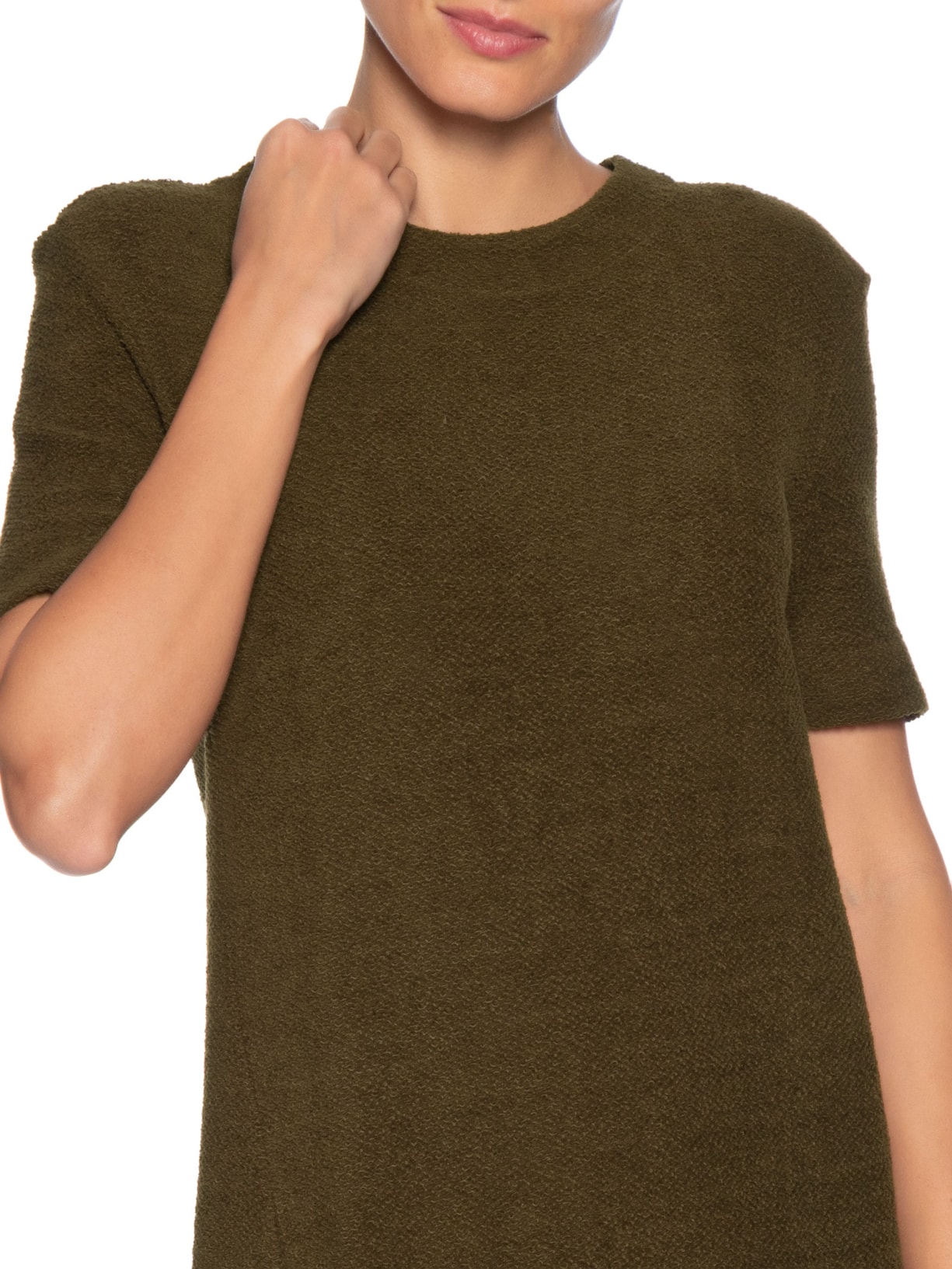 Vestido Midi Eco Comfy Marrom Osklen