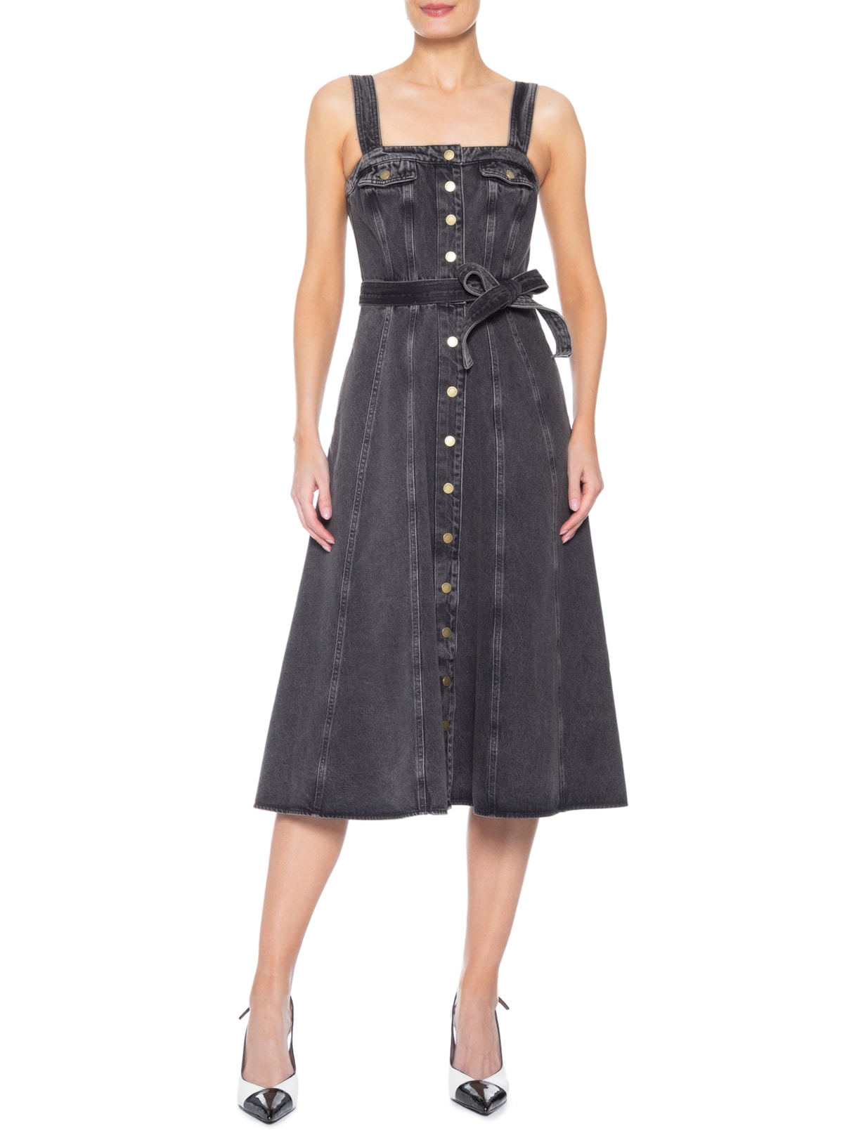 Vestido Midi Elisa – Preto Bo.bô