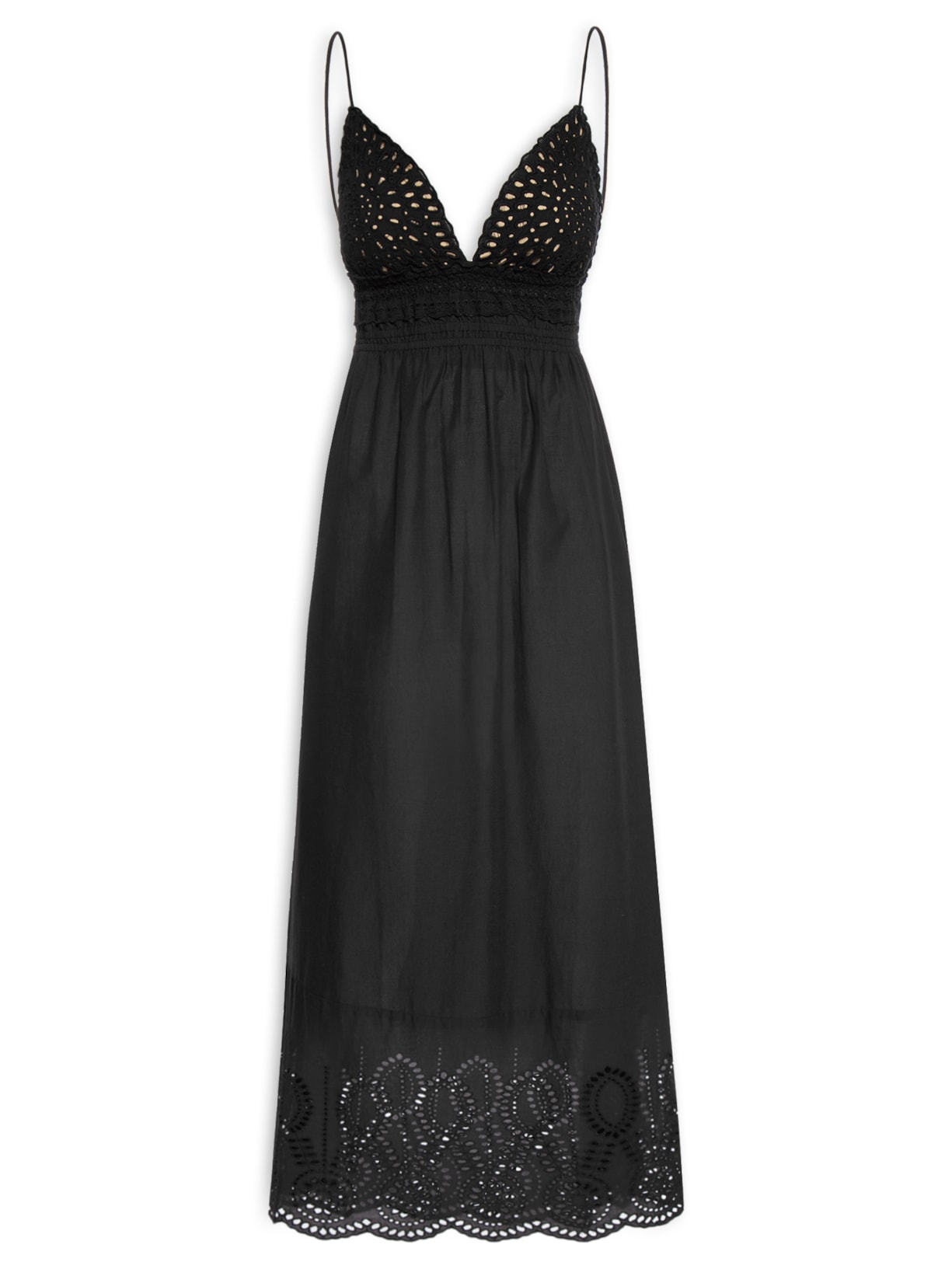 Vestido Midi Ella - Preto
