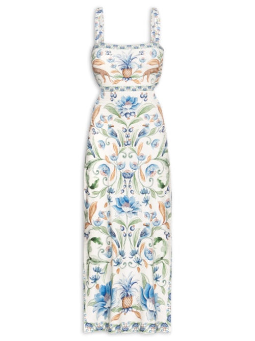 Vestido Midi Elsa - Branco