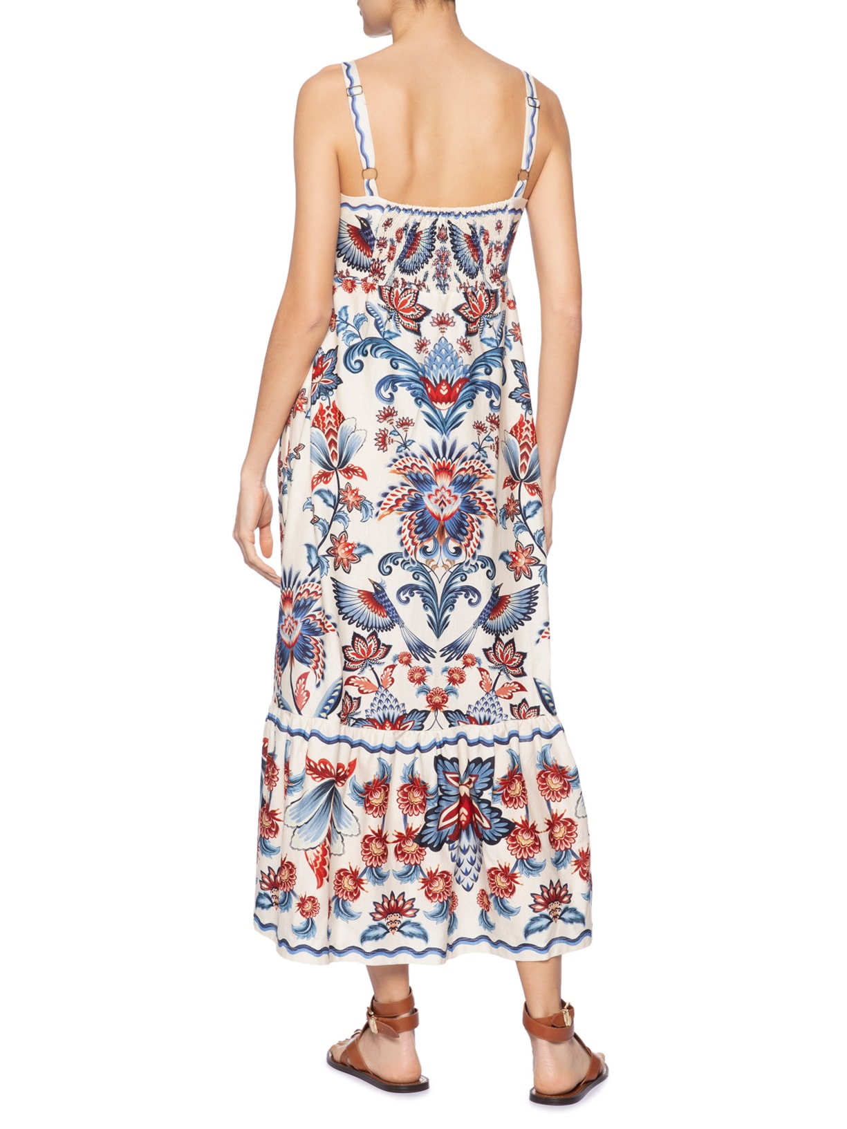 Vestido Midi Encanto Boho Branco Farm
