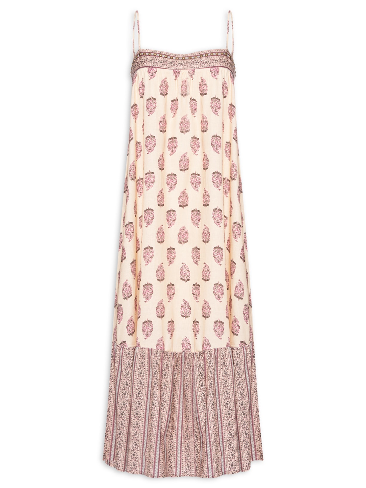 Vestido Midi Estampa Anik - Roxo