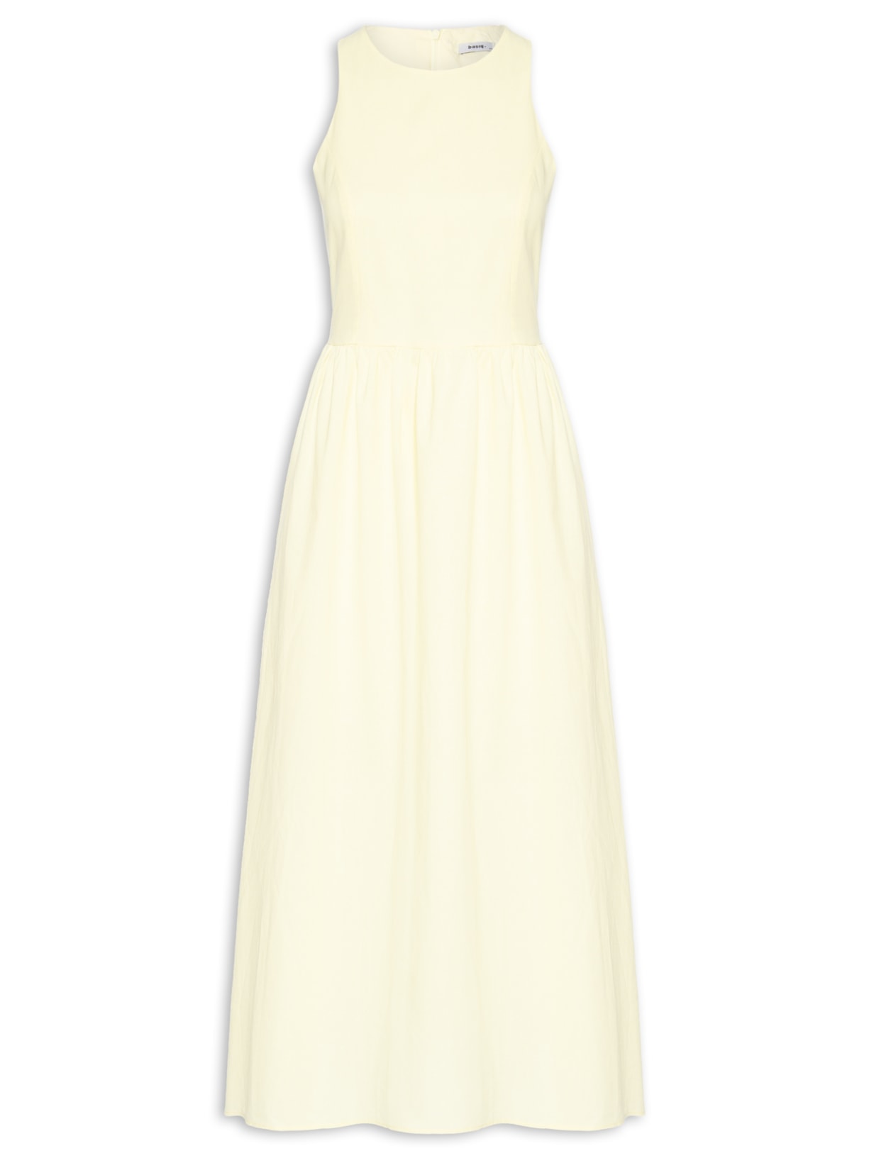 Vestido Midi Evasê - Amarelo