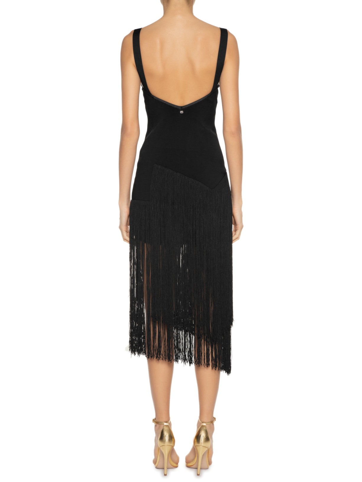 Vestido Midi Francesca Preto Bo.bô