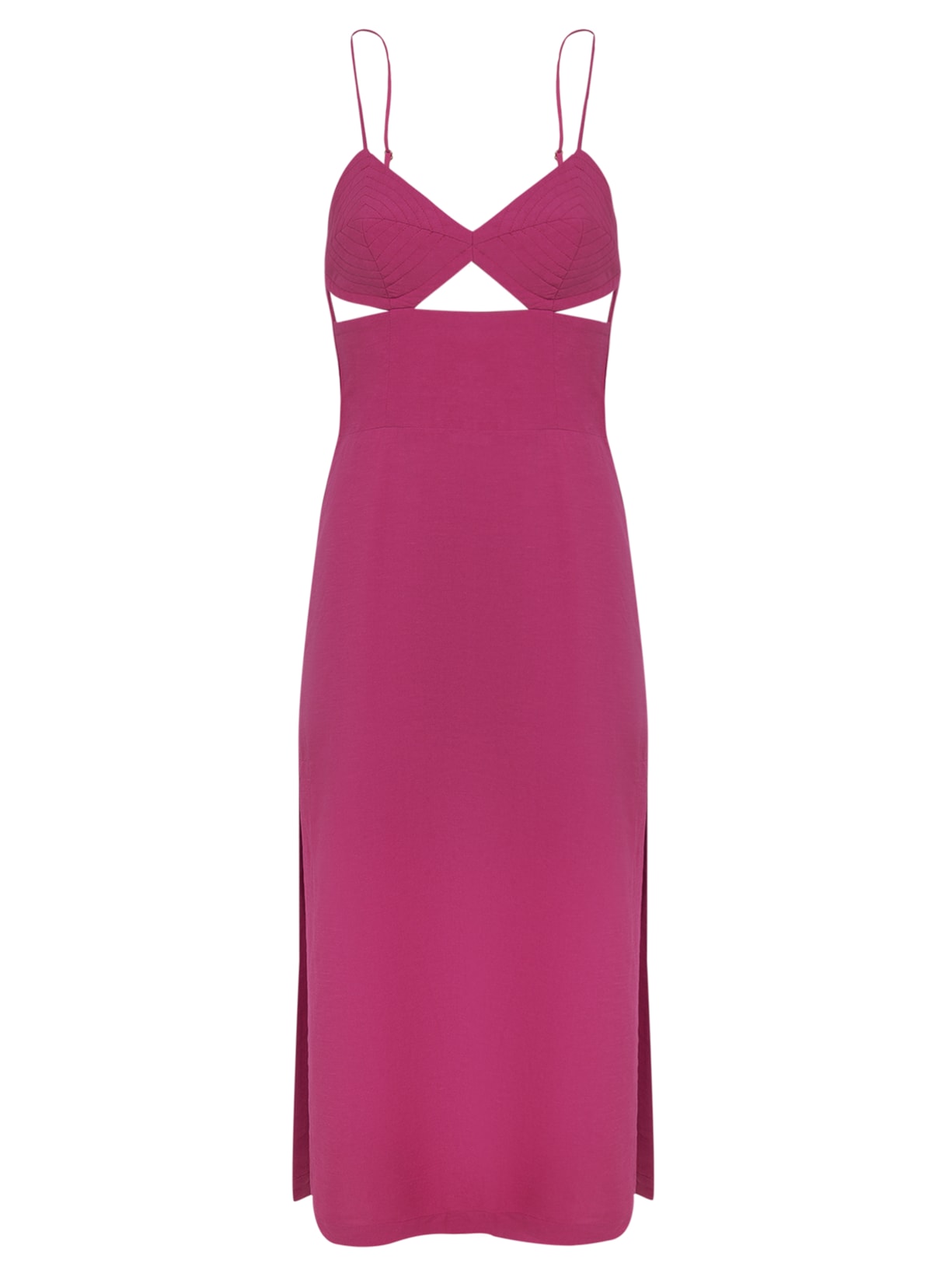 Vestido Midi Francis - Rosa