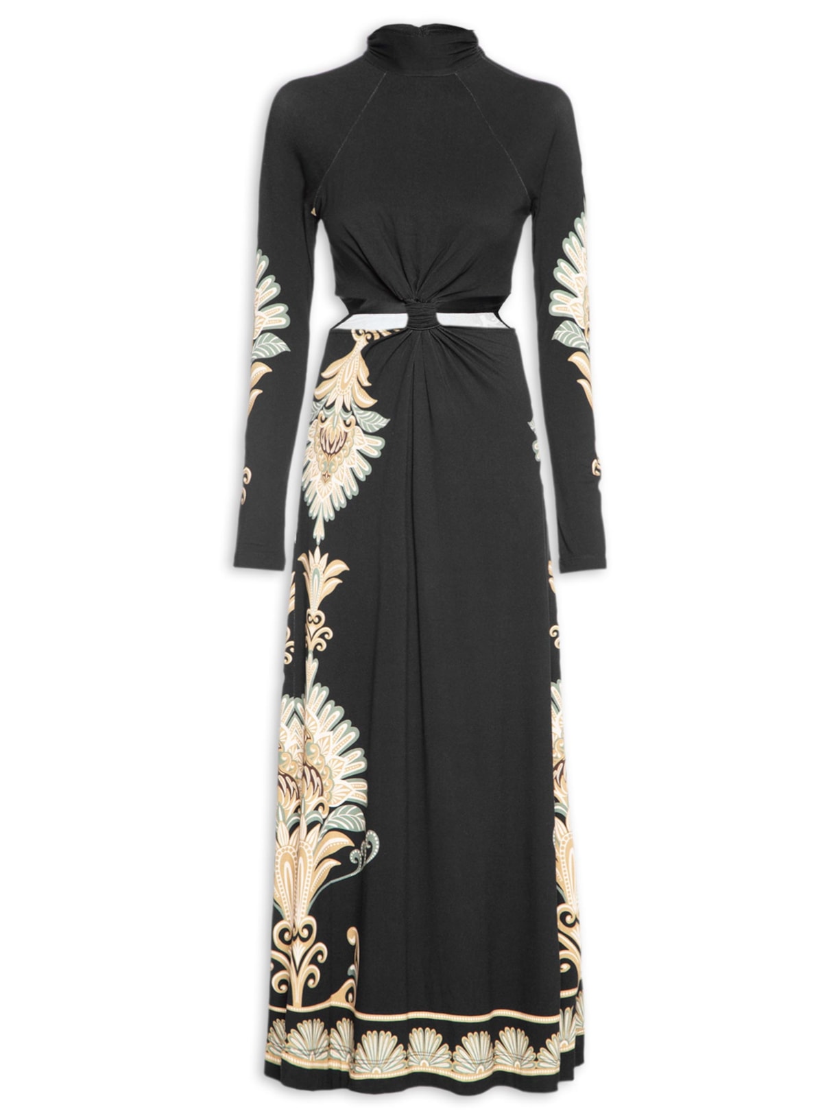 Vestido Midi Géorgia - Preto