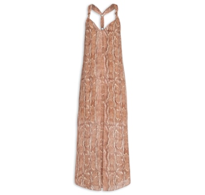 Vestido Midi Ggt Estampa Suri - Rosa