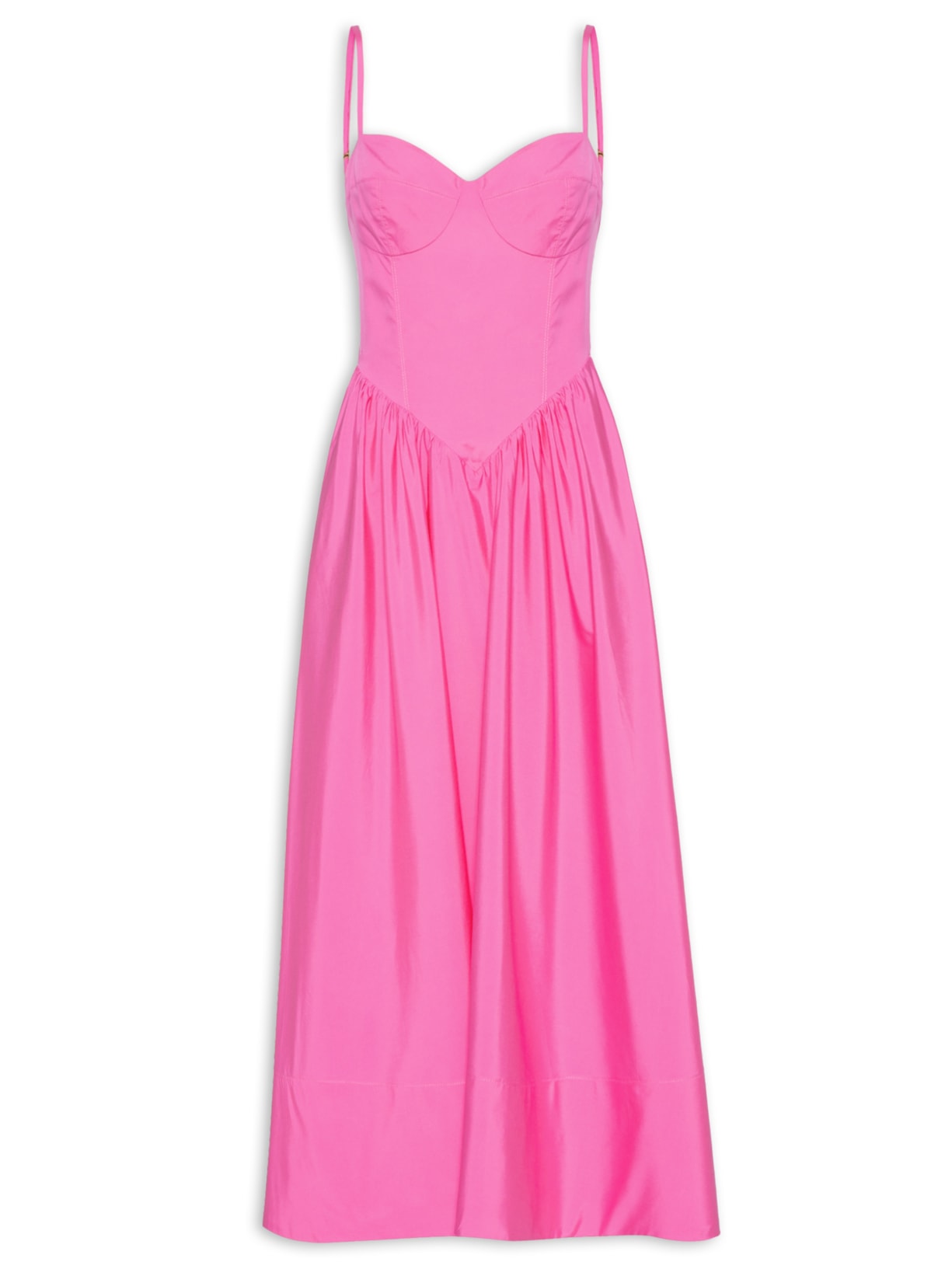 Vestido Midi Giane - Rosa