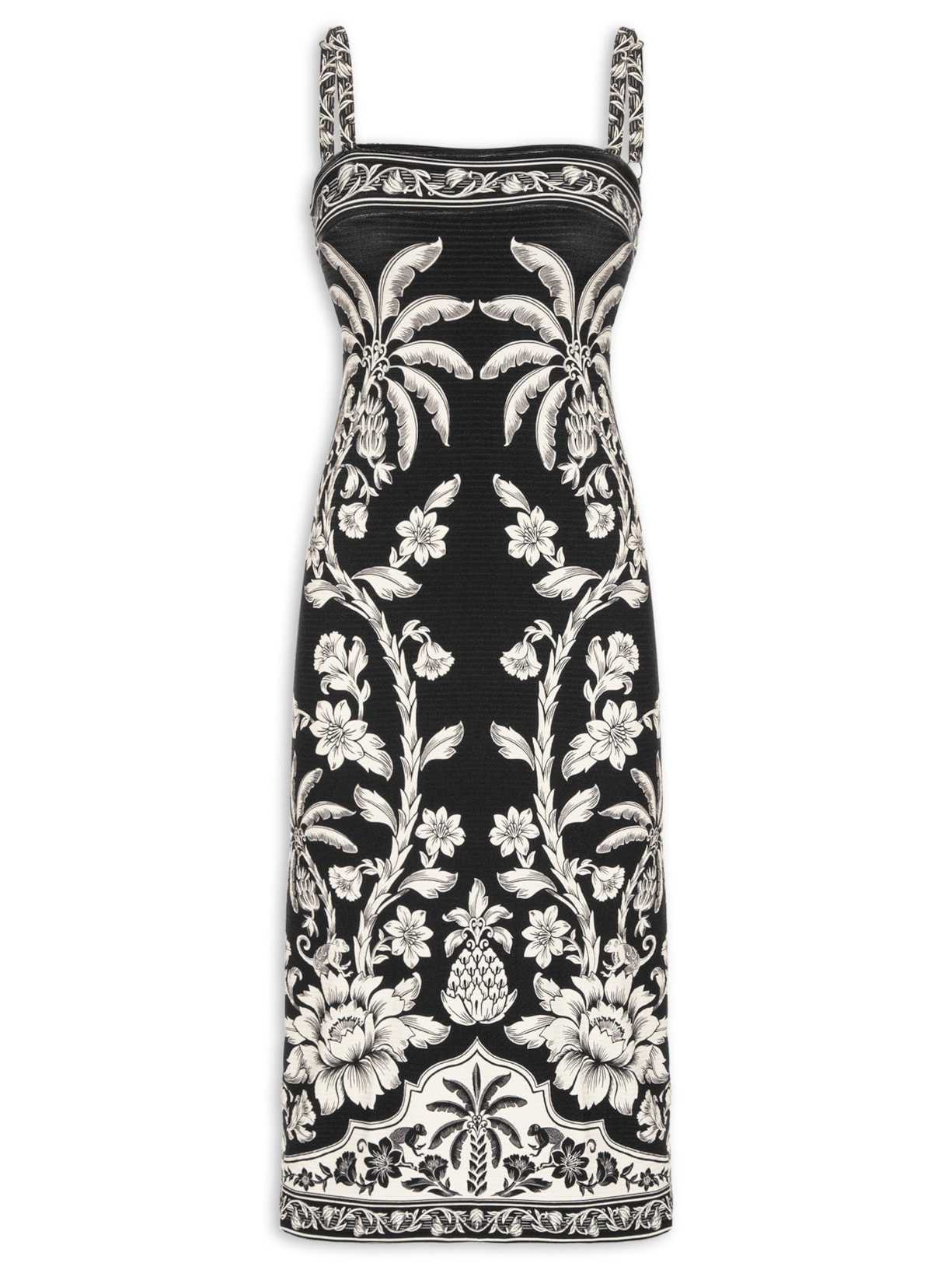 Vestido Midi Guanacaste - Preto