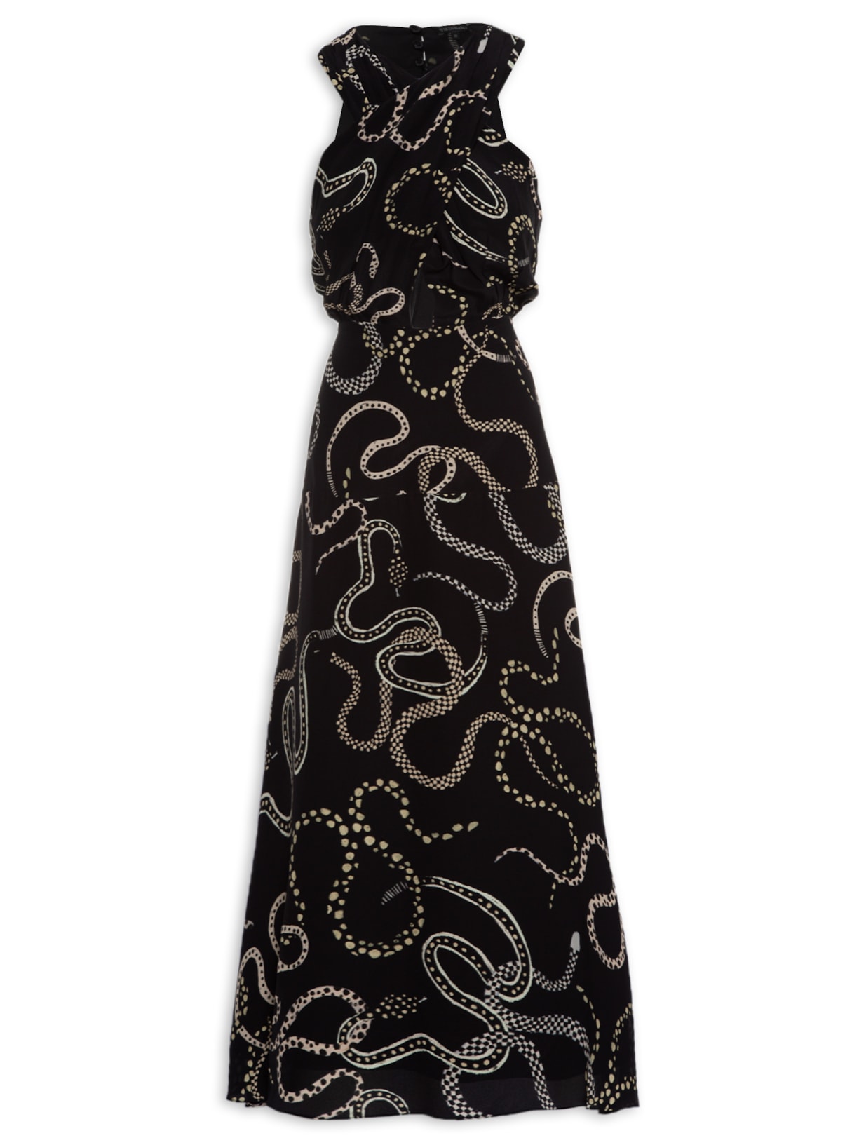 Vestido Midi Guta - Preto