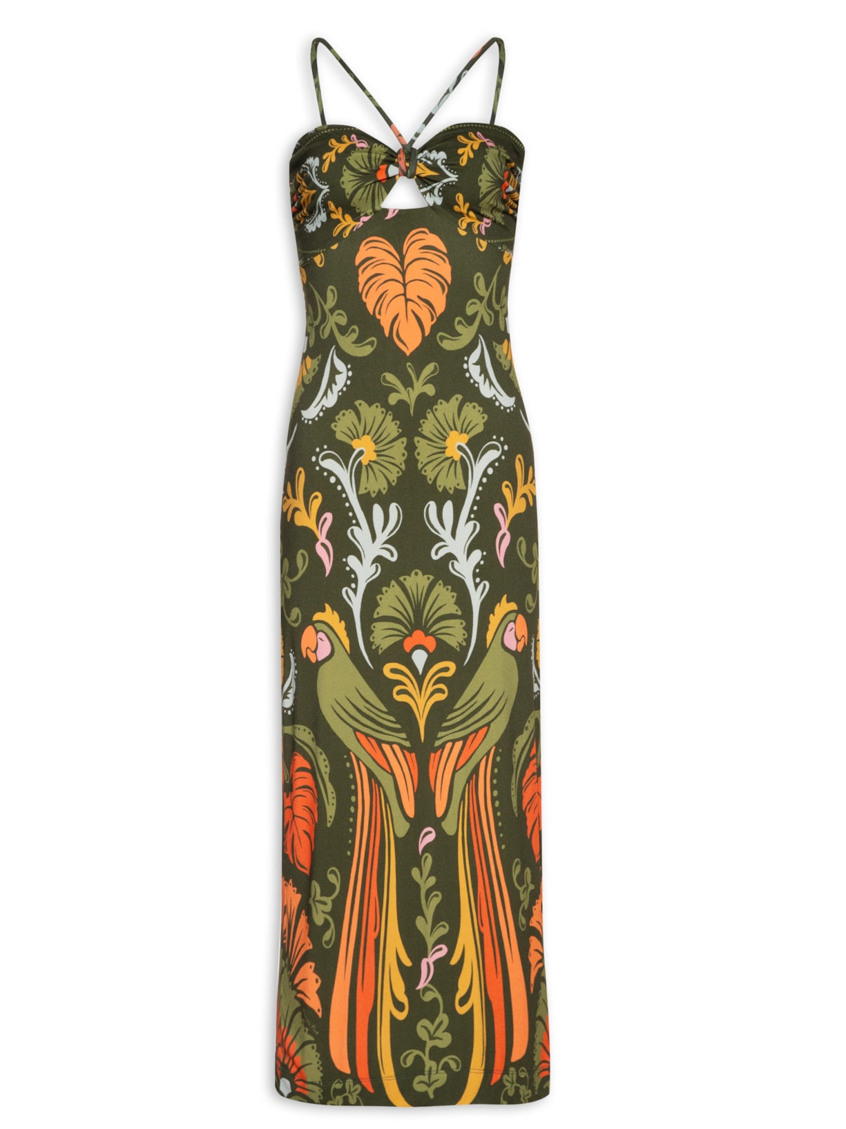 Vestido Midi Helena - Verde