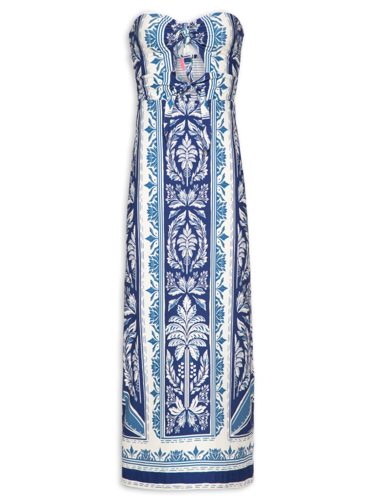 Vestido Midi Heloisa - Azul