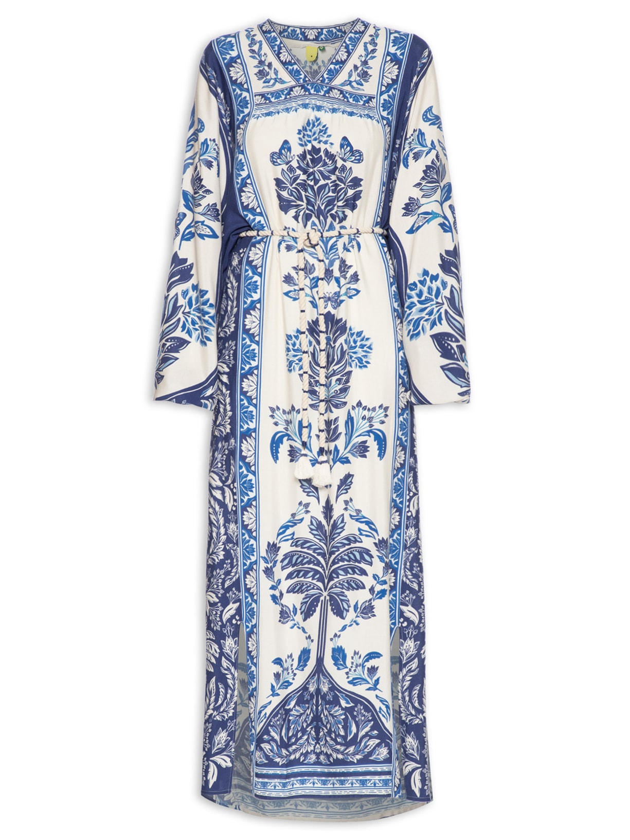 Vestido Midi Heloisa - Azul