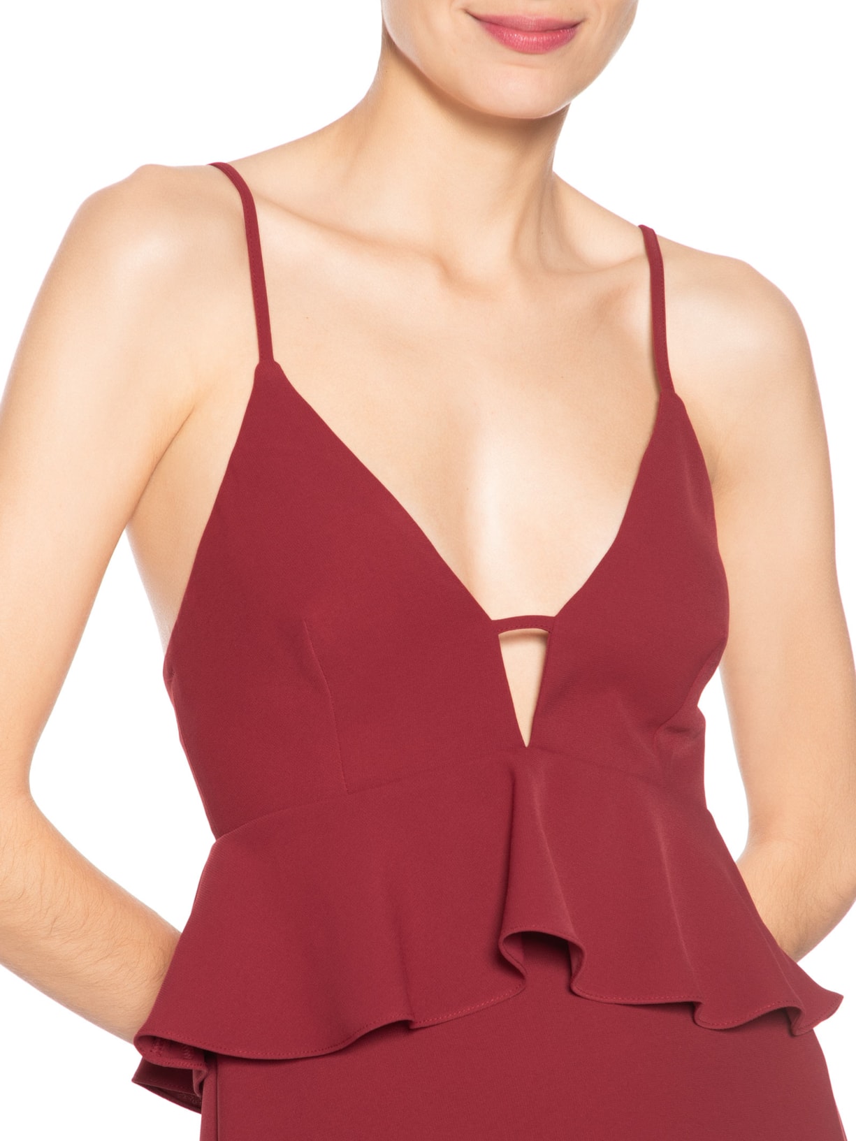 Vestido Midi Iara Vermelho Le Lis