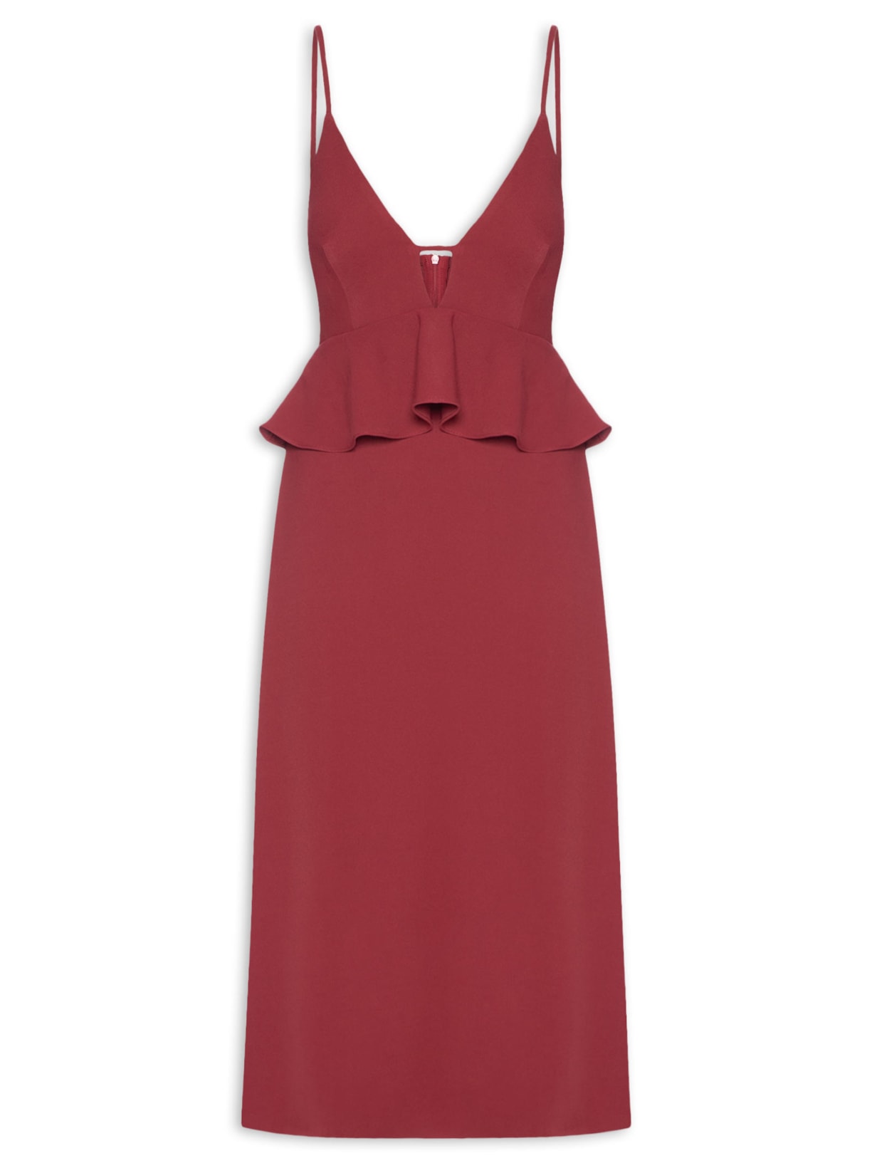 Vestido Midi Iara Vermelho Le Lis
