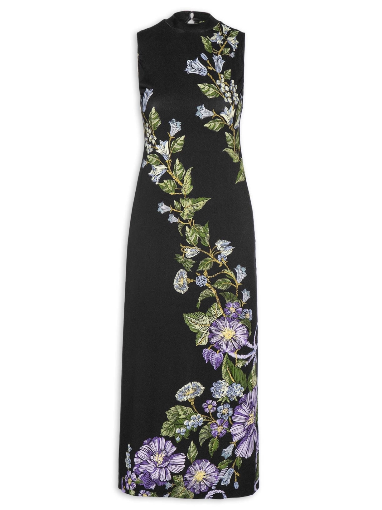 Vestido Midi Julieta – Preto Farm