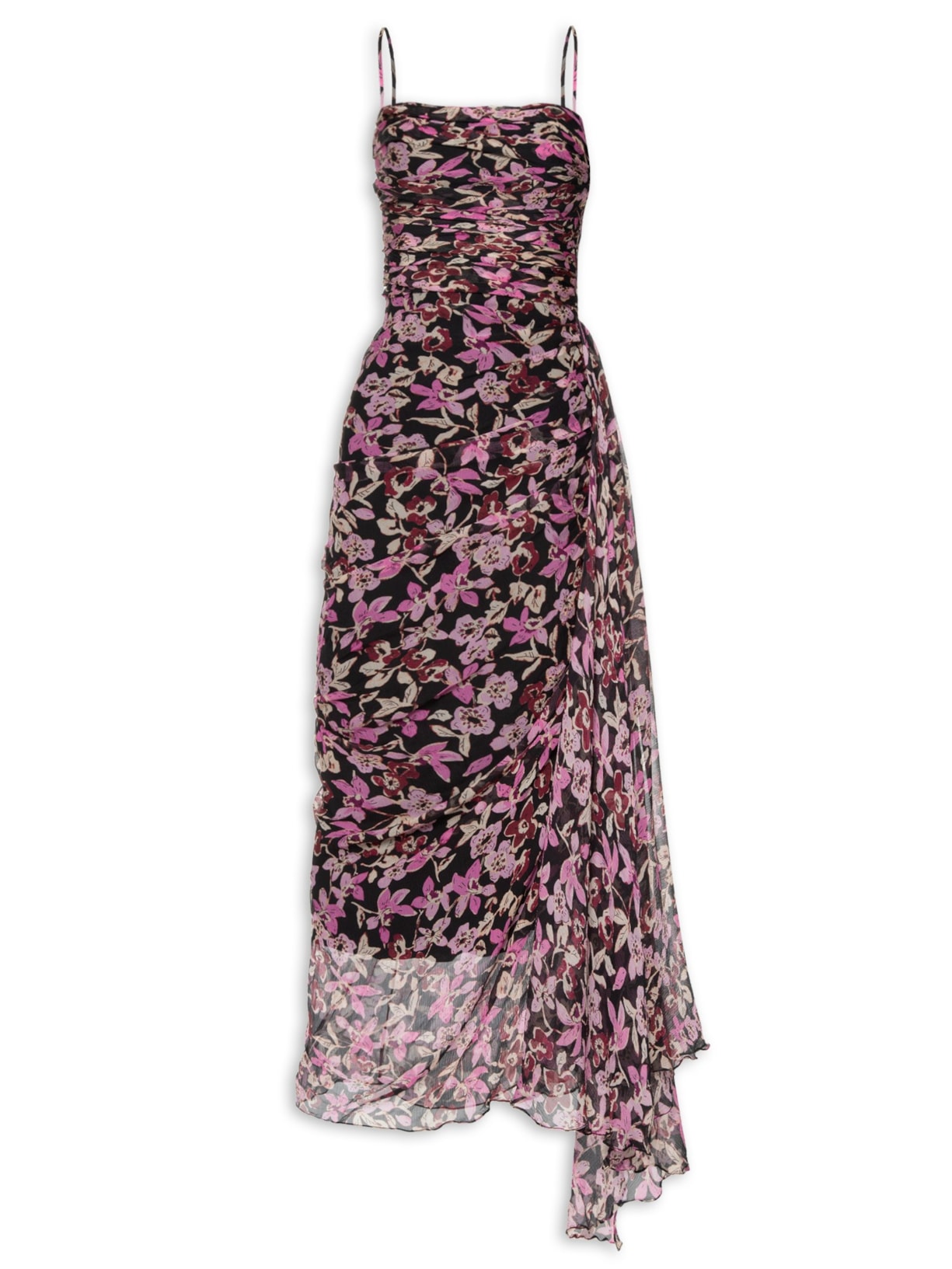 Vestido Midi Laila - Preto