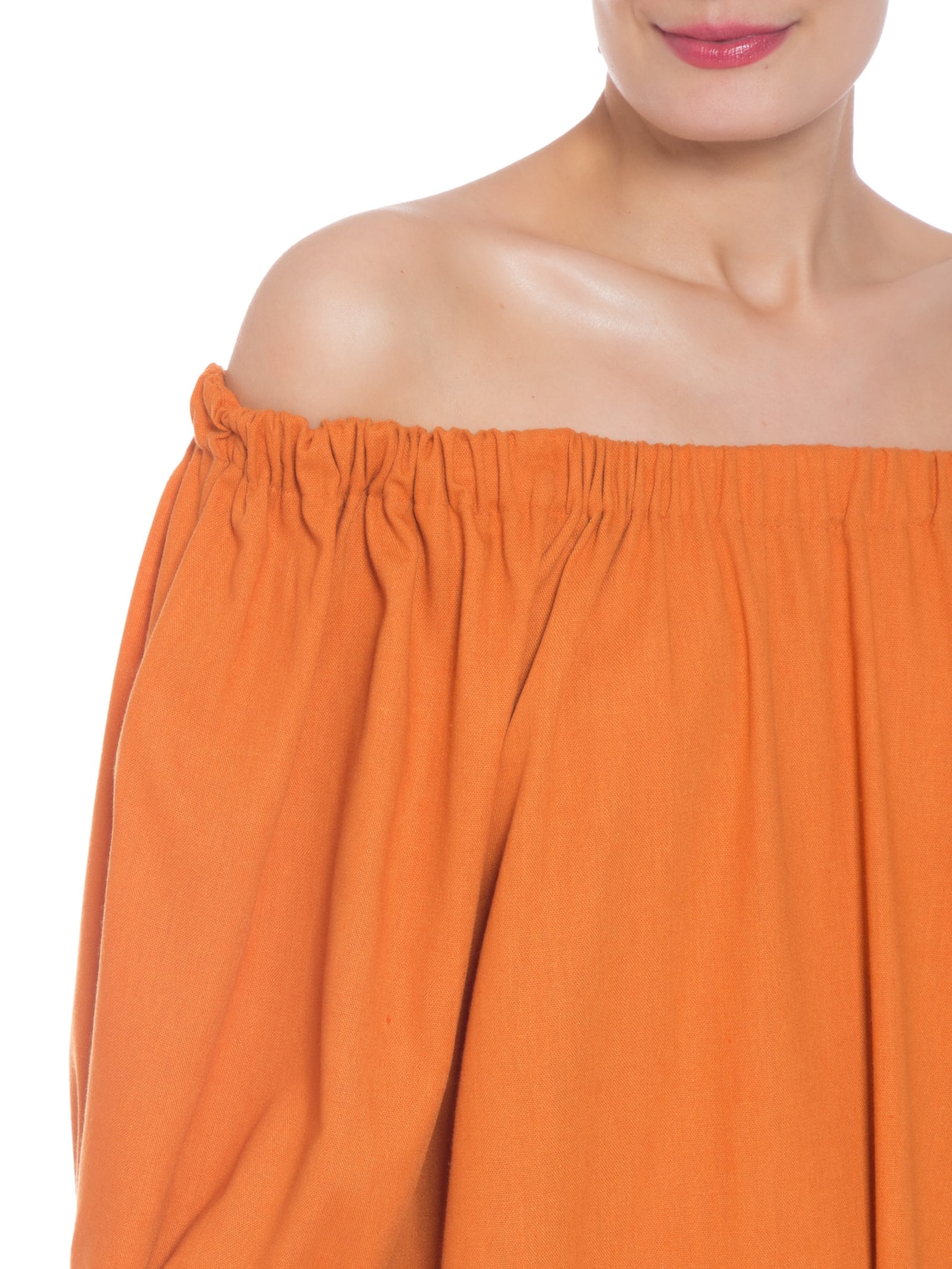 Vestido Midi Laranja '2Essential