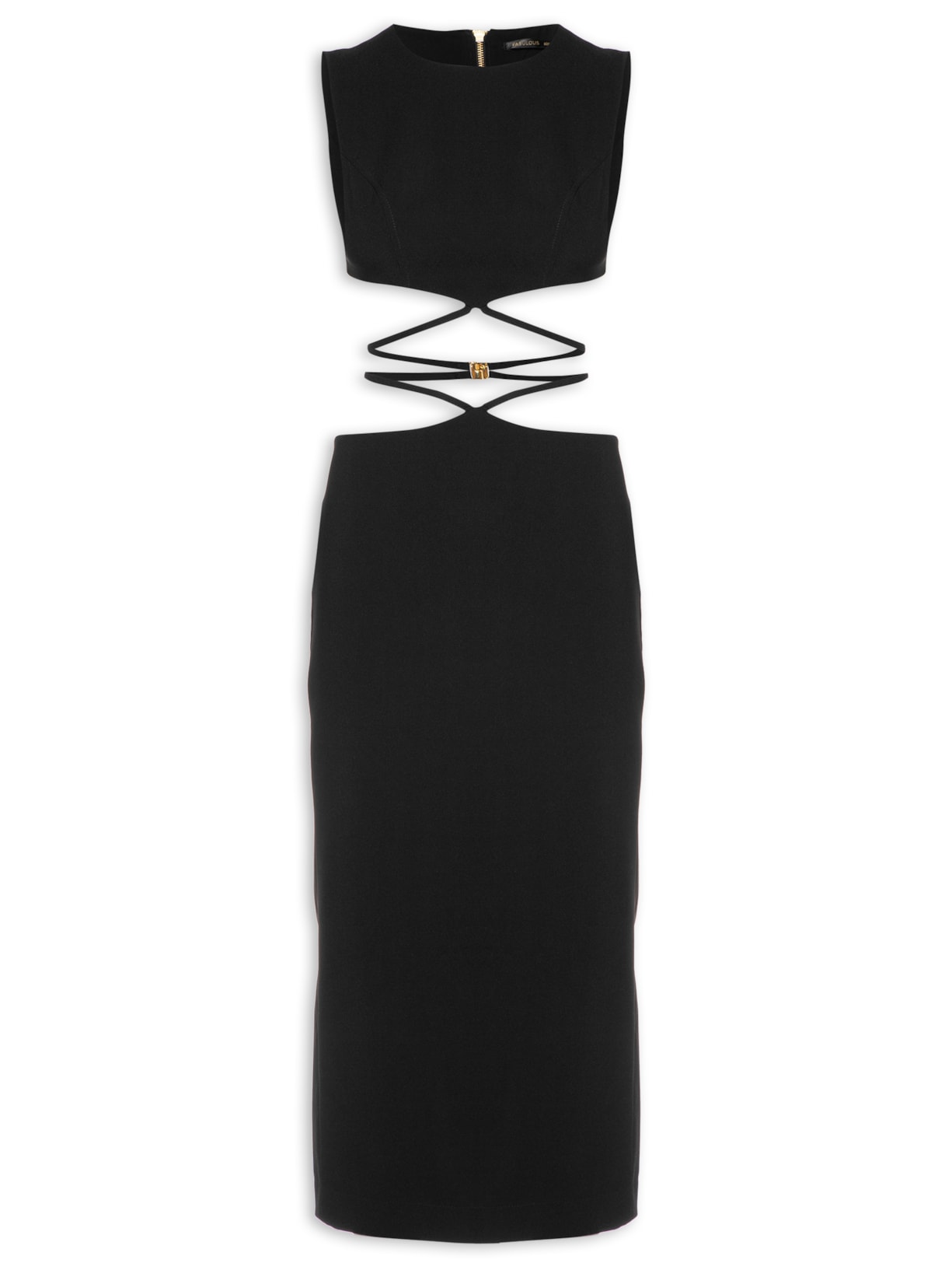 Vestido Midi Lia - Preto
