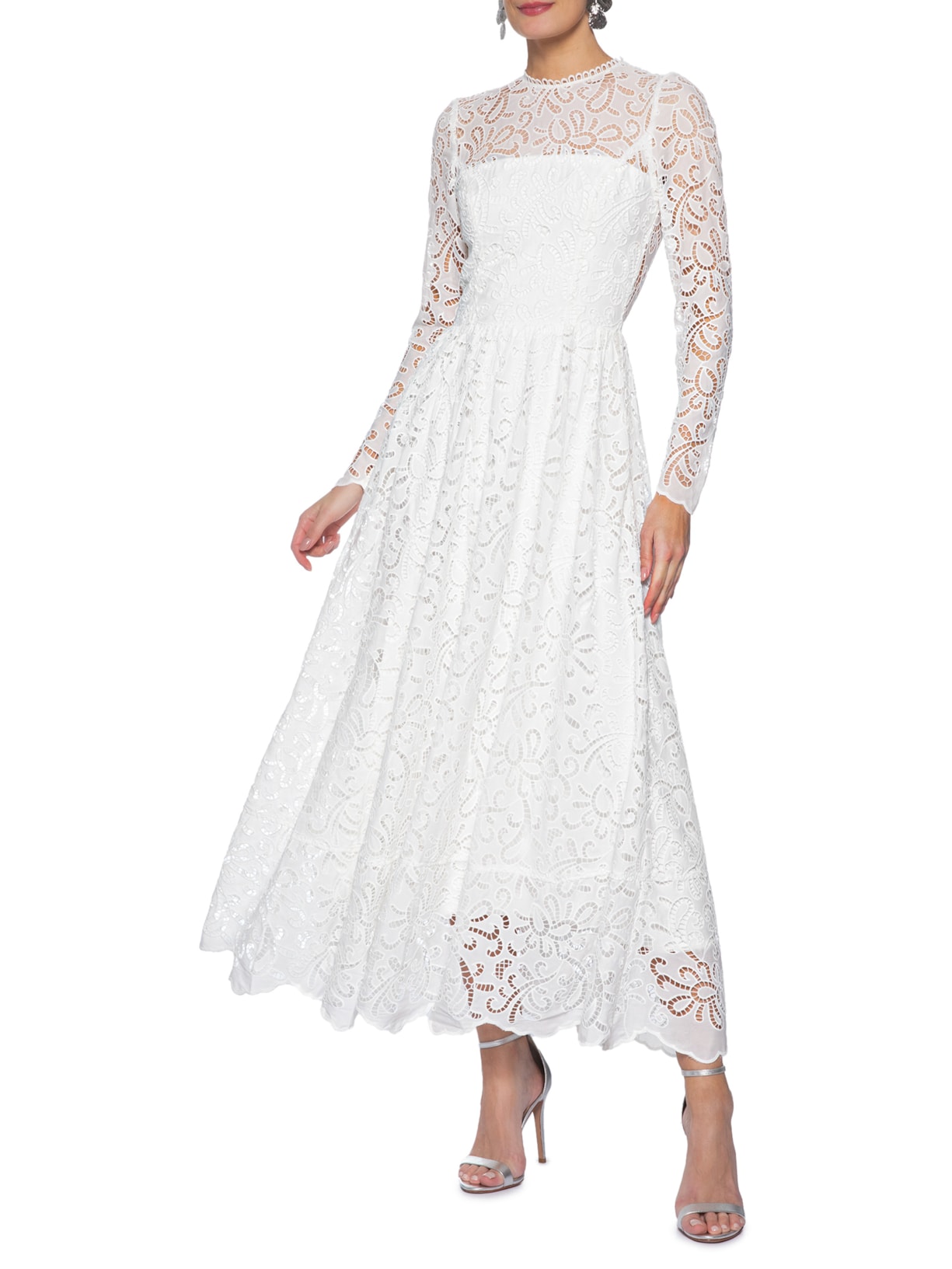 Vestido Midi Lily Laise – Branco Fabulous Agilitá