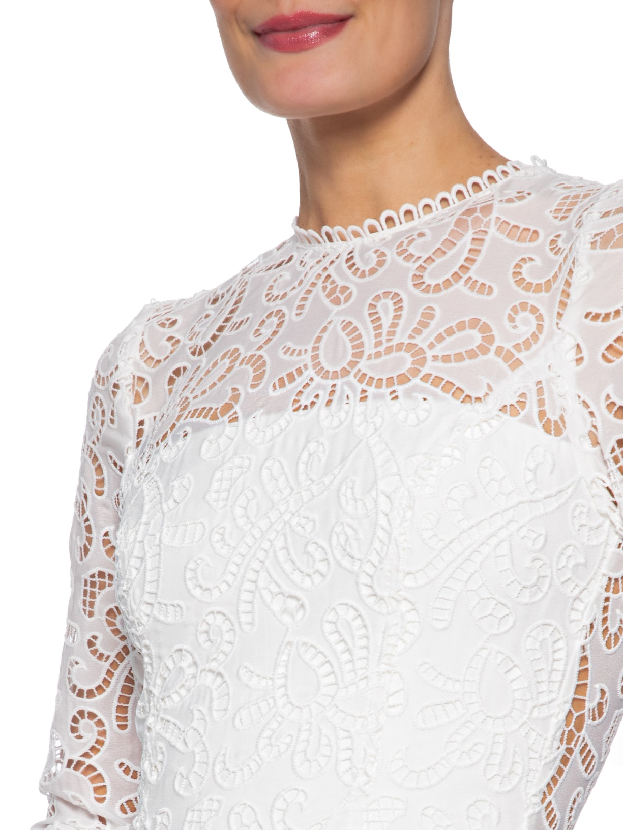 Vestido Midi Lily Laise – Branco Fabulous Agilitá