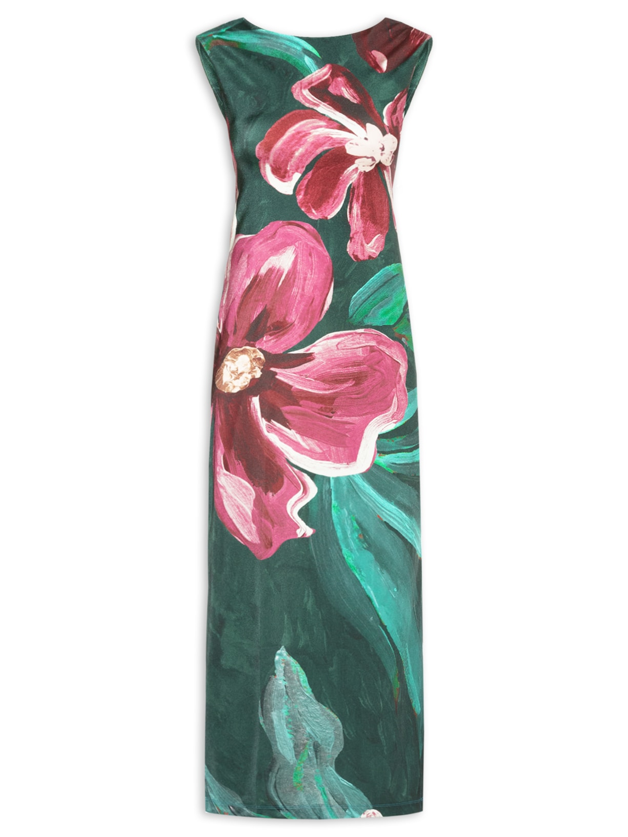 Vestido Midi Lineia - Verde