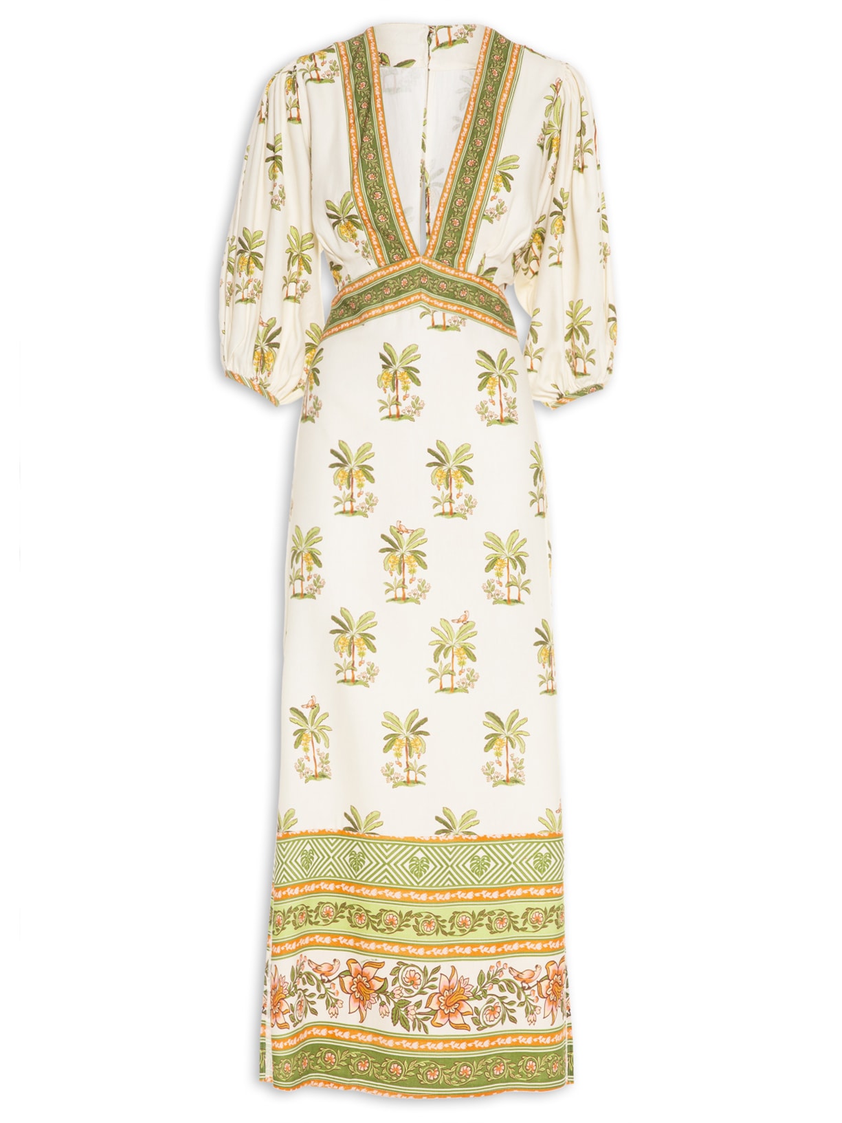 Vestido Midi Luna - Verde