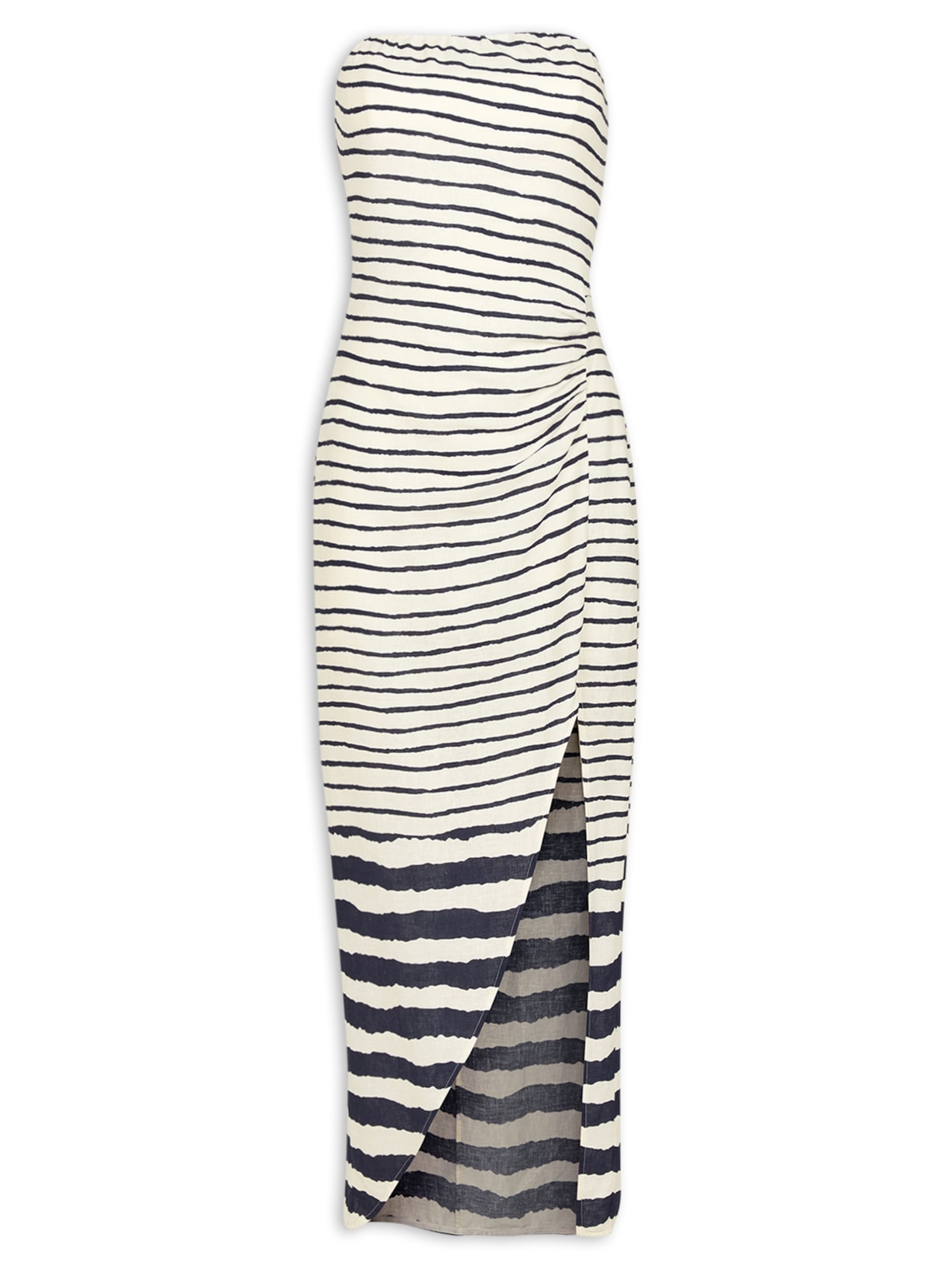 Vestido Midi Lysa Det - Branco