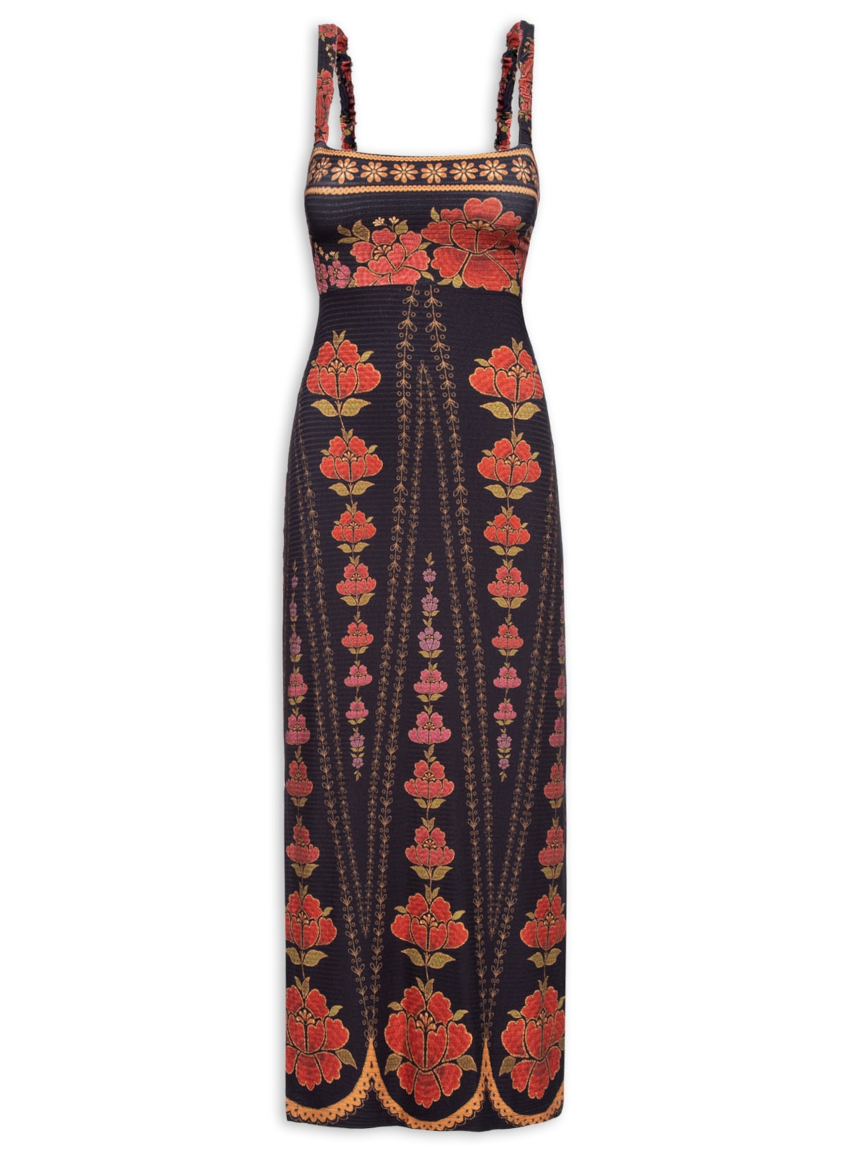 Vestido Midi Madalena - Preto