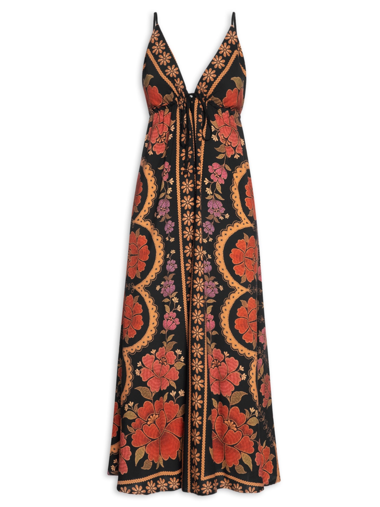 Vestido Midi Madalena - Preto