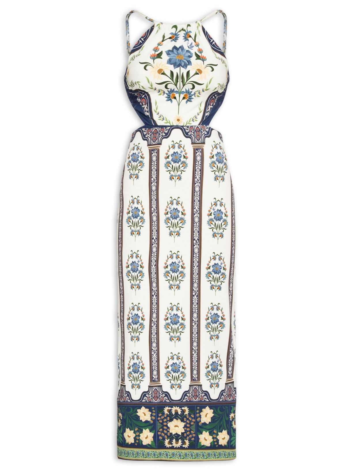 Vestido Midi Manoela Branco Farm