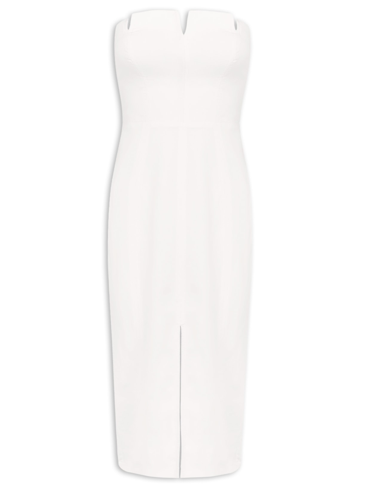 Vestido Midi Marcela - Branco