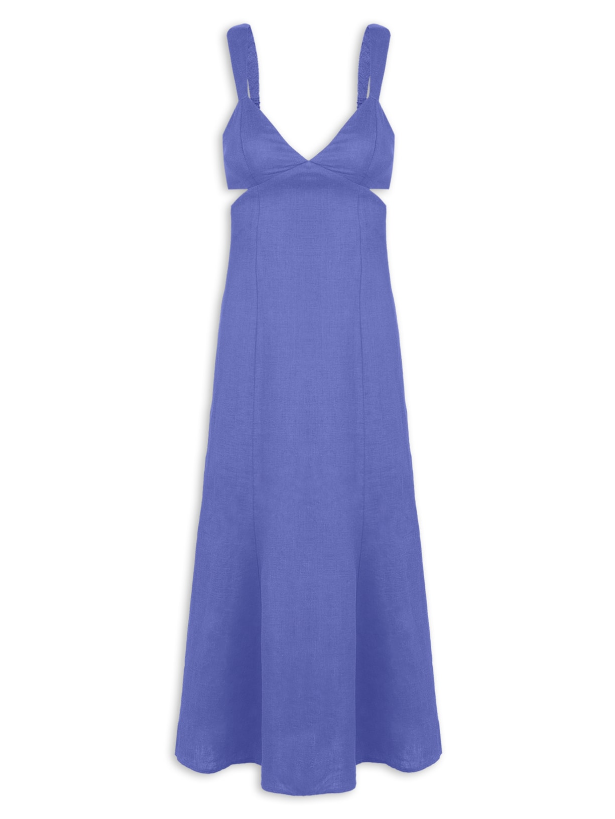 Vestido Midi Mari - Azul