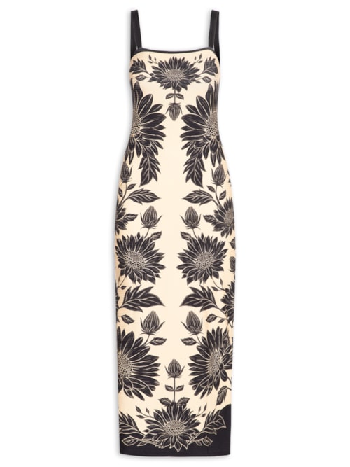 Vestido Midi Maria Lia - Preto