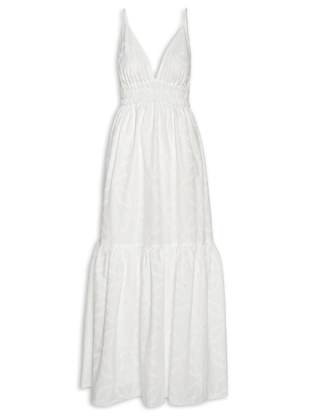 Vestido Midi Maria - Off White