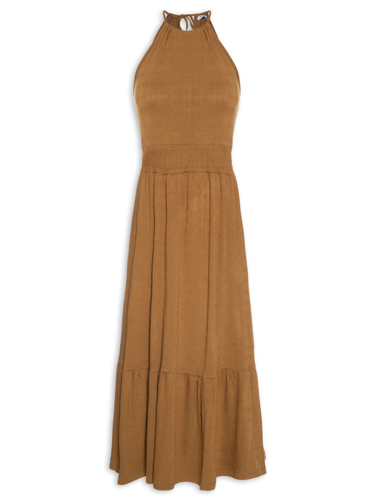 Vestido Midi Marias - Marrom