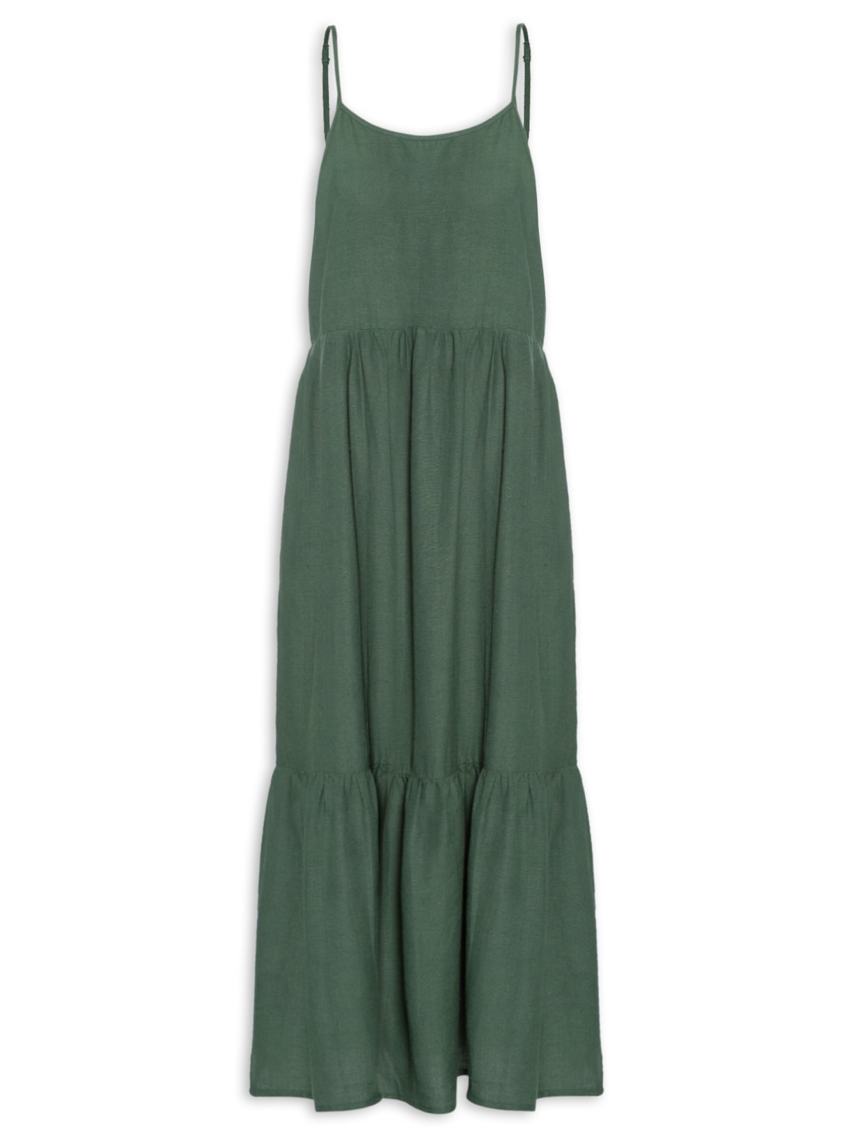Vestido Midi Marias - Verde