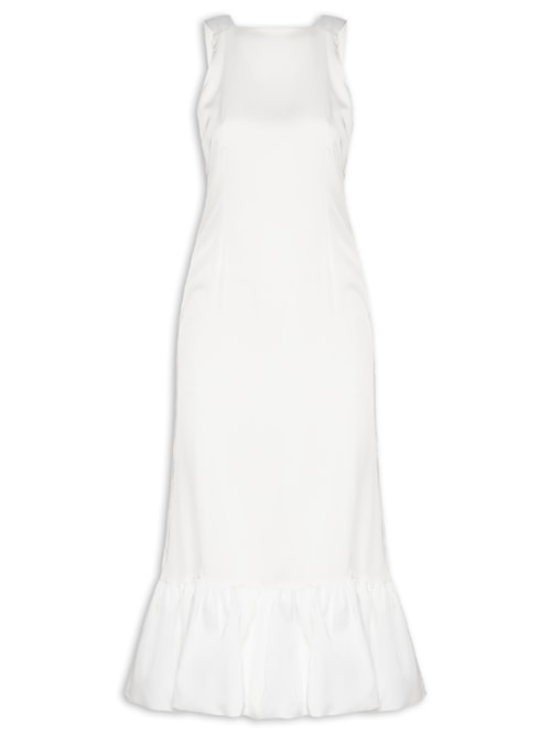 Vestido Midi Melissa - Branco
