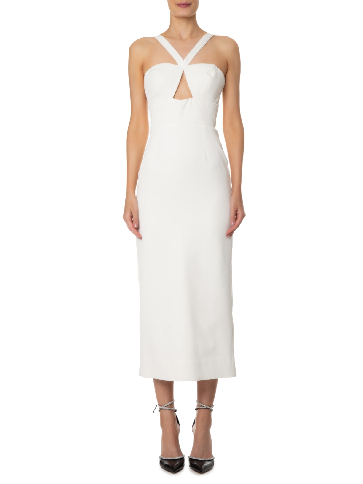 Vestido Midi Michelle Off White Fabulous Agilitá