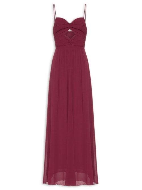 Vestido Midi Morgana - Vermelho