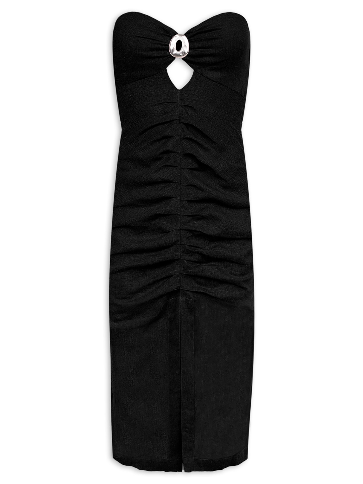 Vestido Midi Naori Det - Preto