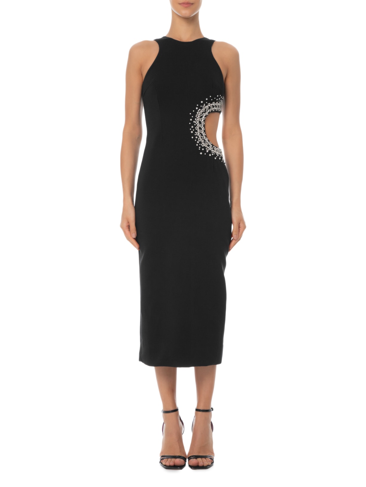 Vestido Midi Nathalie Preto Fabulous Agilitá