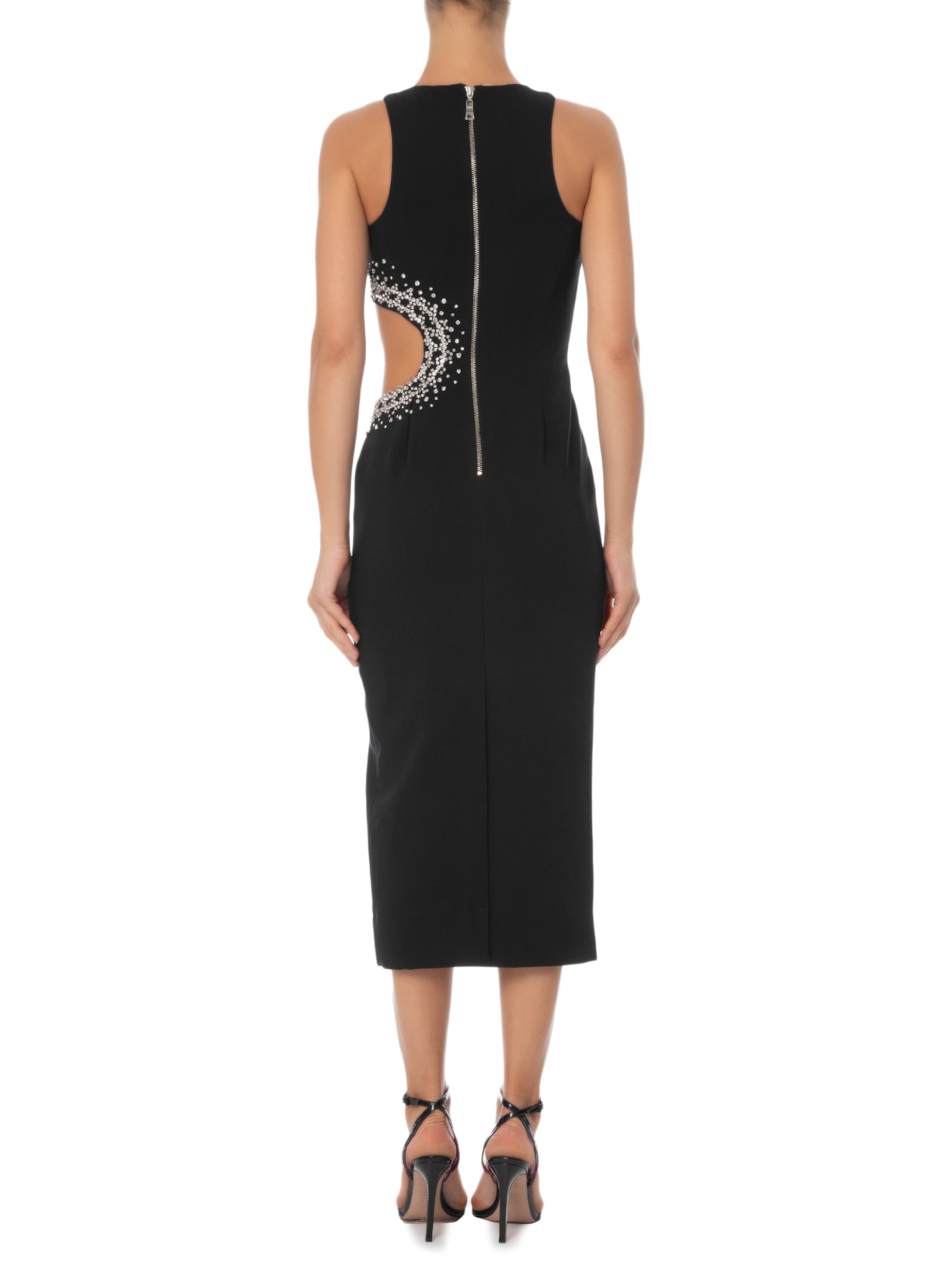Vestido Midi Nathalie Preto Fabulous Agilitá