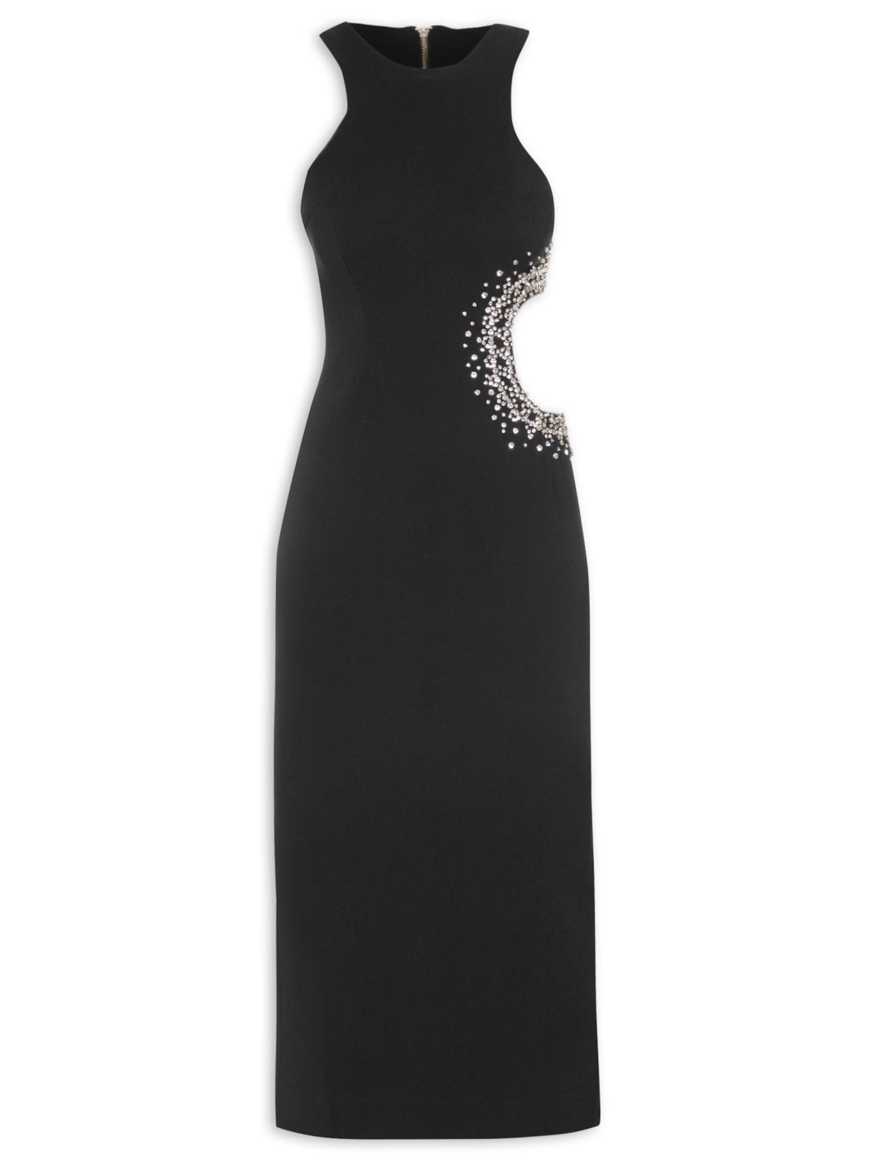Vestido Midi Nathalie - Preto