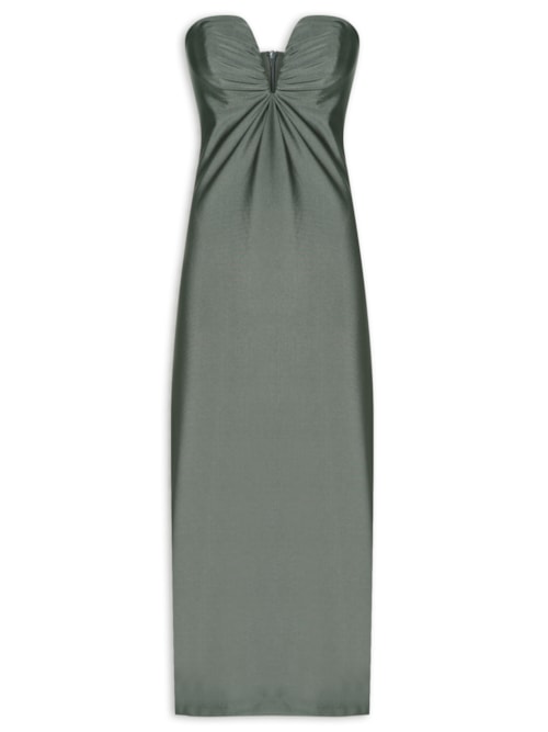 Vestido Midi Nicky - Cinza
