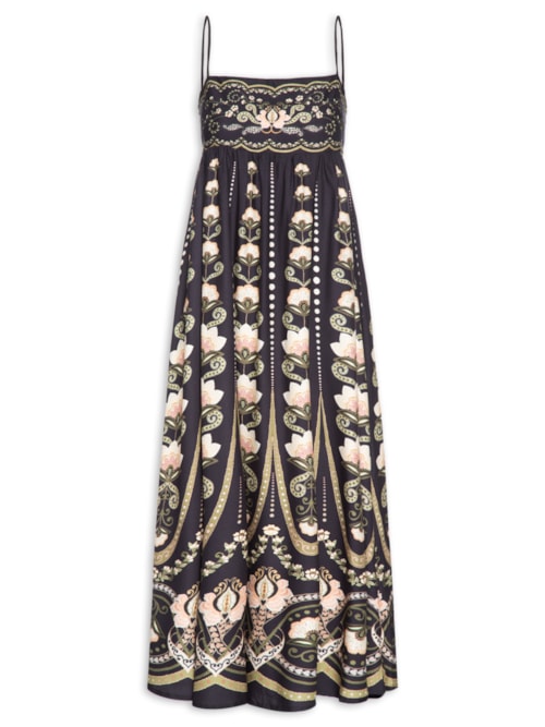 Vestido Midi Nikita - Preto