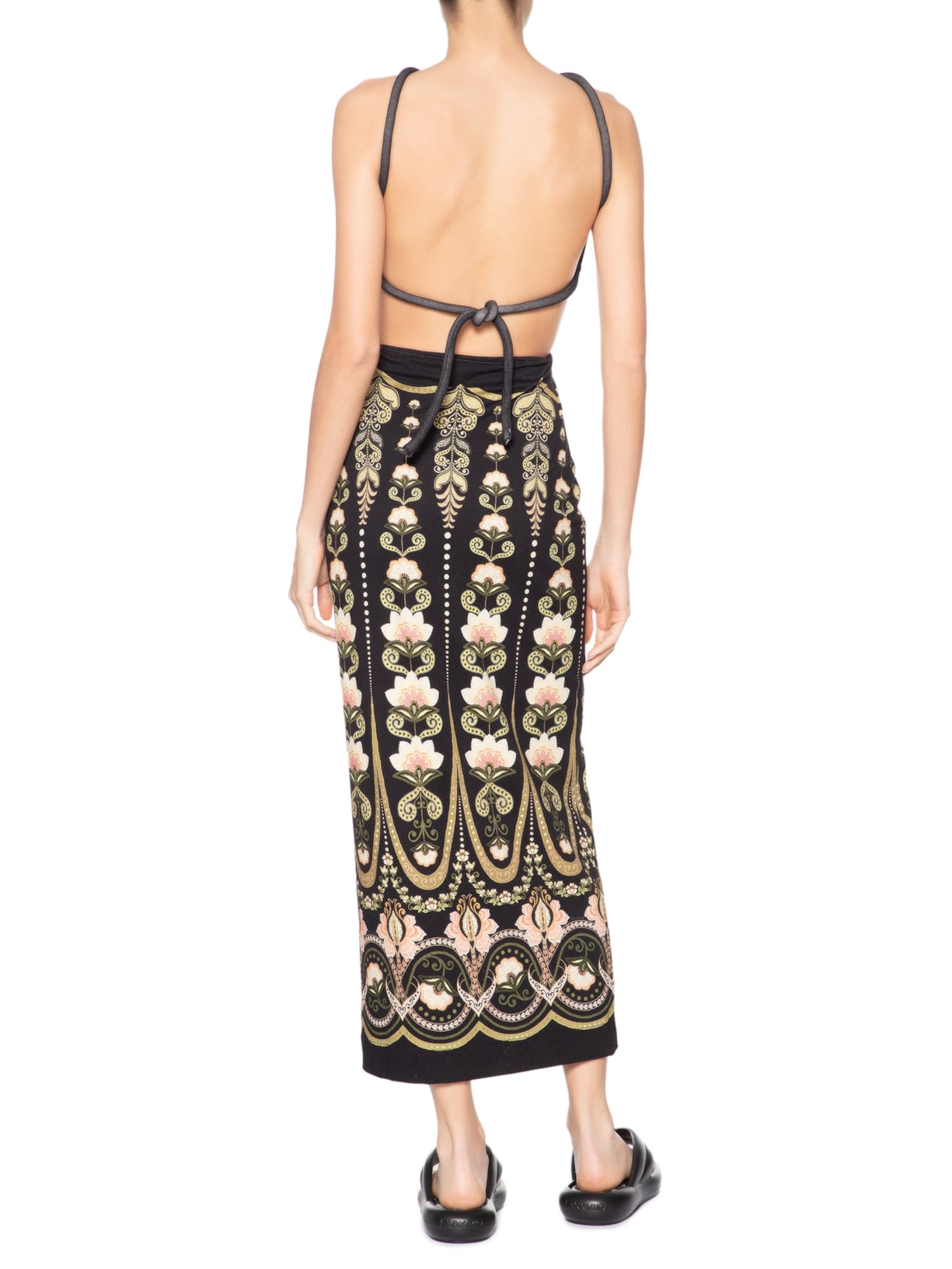 Vestido Midi Nikita Preto Farm